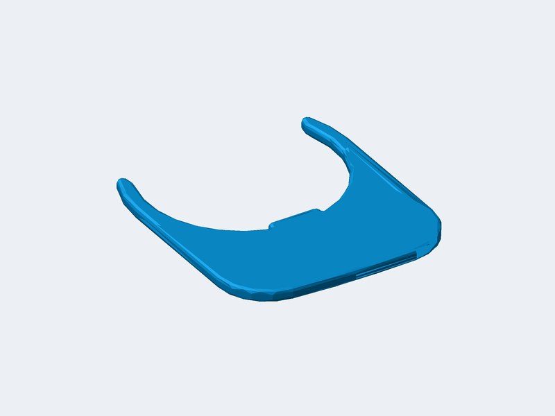 3D-model af ID-tag til HSK63-værktøjsholder